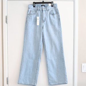 SHEIN BASICS Wide Leg Jeans